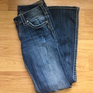 Women’s silver boot cut jeans size 29